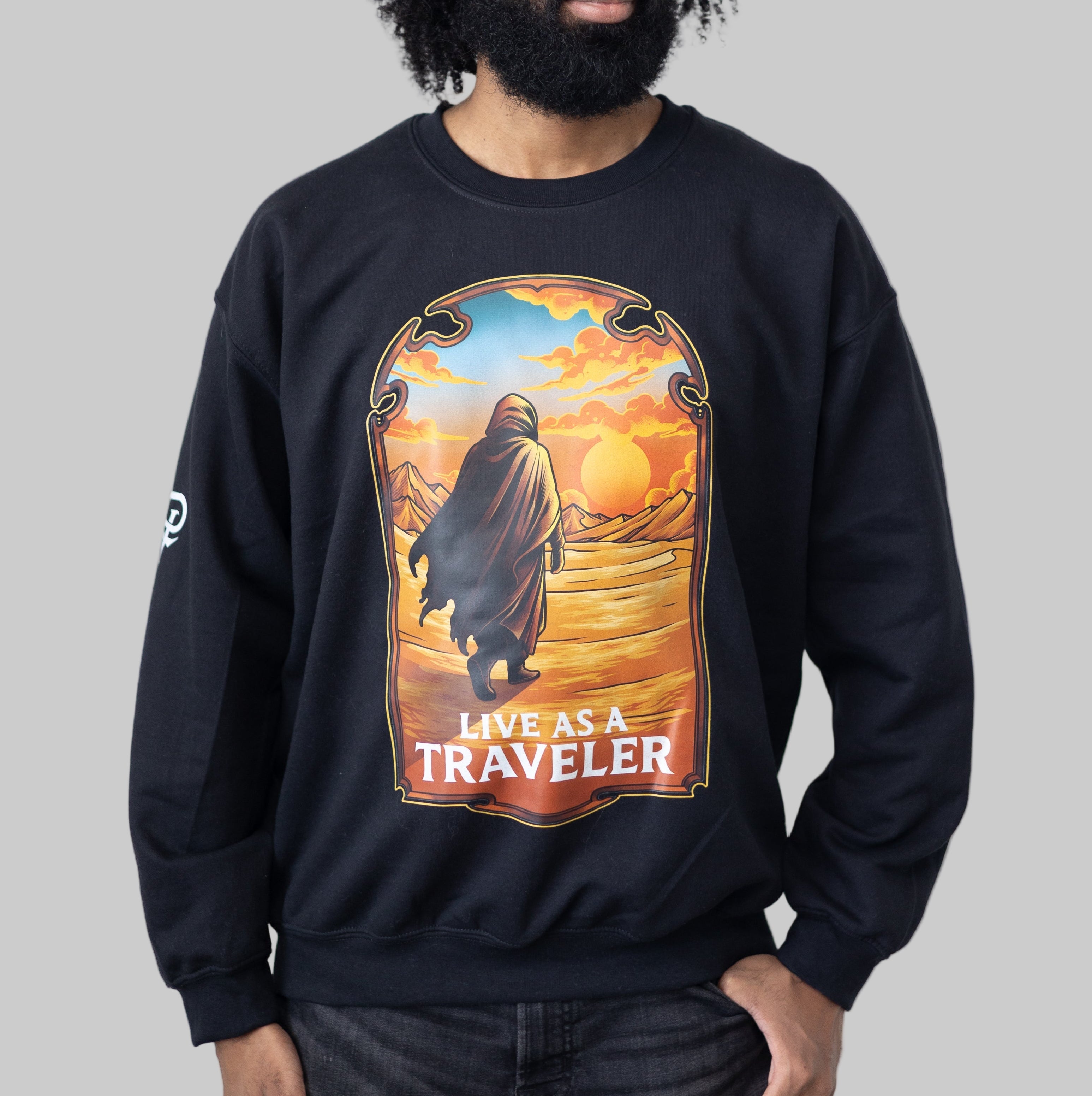 Live as a Traveller Crewneck
