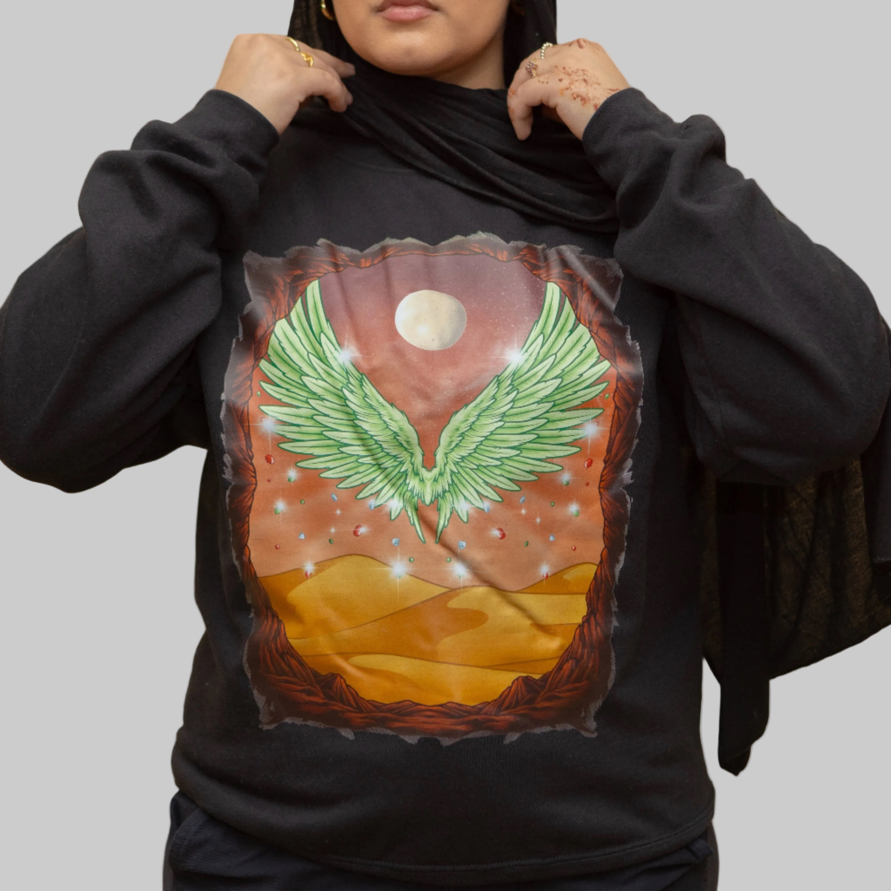 Angelic Wings Crewneck